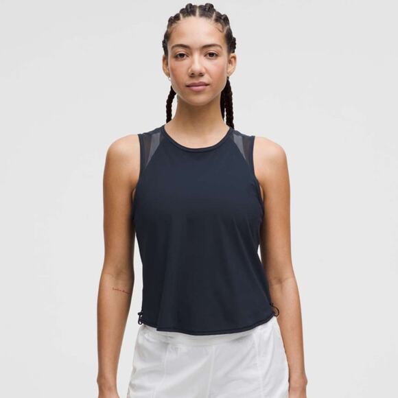 SALE - NWT Lululemon Sculpt Cropped Tank Top *Cinch - Picture 1 of 11